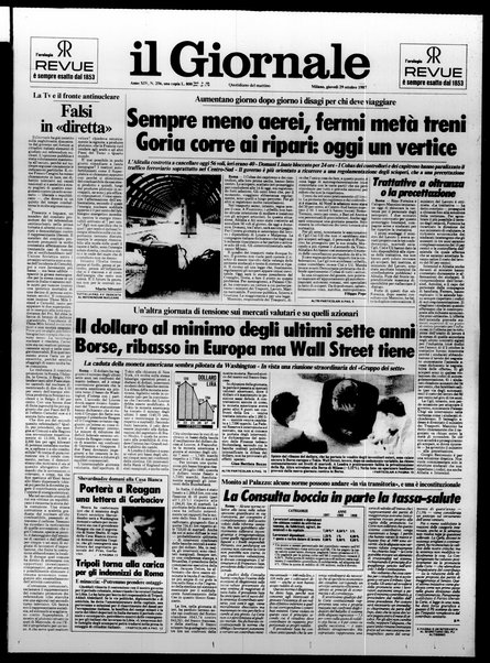 Il giornale : quotidiano del mattino